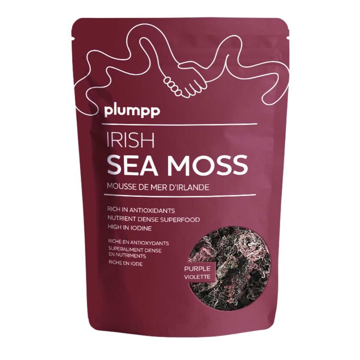 Plumpp, Purple Sea Moss From St. Lucia, 1.4 Oz.