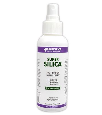 Positive Power, Super Silica High Energy Topical Spray 4Fl Oz Positive Power, Super Silica High Energy Topical Spray 4Fl Oz