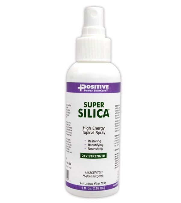 Positive Power, Super Silica High Energy Topical Spray 4Fl Oz Positive Power, Super Silica High Energy Topical Spray 4Fl Oz