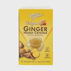 PRINCE OF PEACE , INSTANT TEA GINGER HONEY CRYSTALS