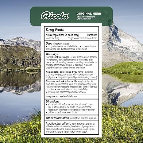 Ricola , Original Herb Cough Drops