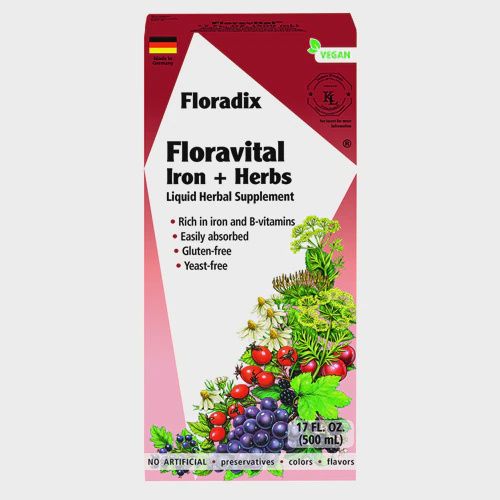 Salus, Floravital Iron + Herbs Vegan 17oz