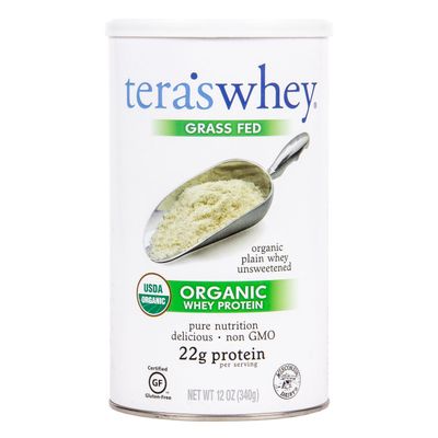 Simply Teras , Whey Protein Powder, Grass-Fed, Plain, Unsweetened, Organic