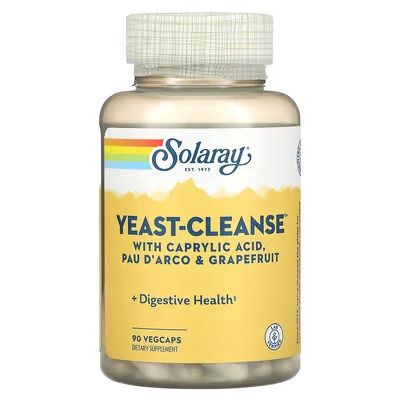 Solaray , Yeast - Cleanse 90Ct