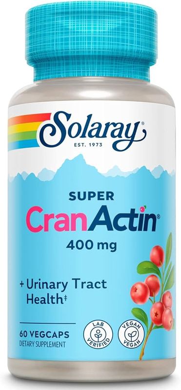 Solaray , Super Cranactin With Herbal Support Blend, 400 Mg Solaray , Super Cranactin With Herbal Support Blend, 400 Mg