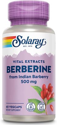 Solaray, Berberine 500 Mg 60 Veg Caps Solaray, Berberine 500 Mg 60 Veg Caps