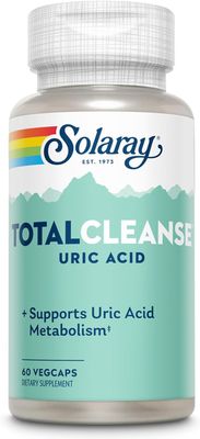 Solaray , Total Cleanse Uric Acid 60Ct Solaray , Total Cleanse Uric Acid 60Ct