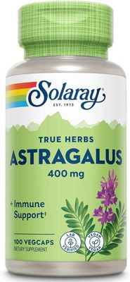 Soloray, Astragalus 400 Mg 100 Veg Caps Soloray, Astragalus 400 Mg 100 Veg Caps