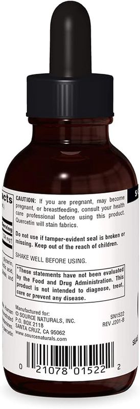 Source Naturals , Quercetin Nutradrops, Seasonal Bioflavonoid Complex