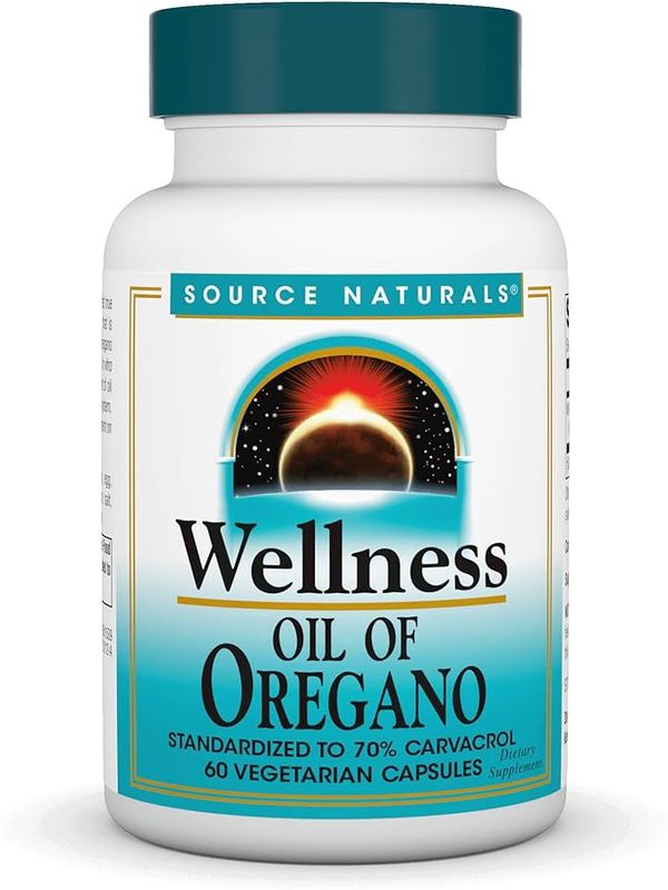 Source Naturals , Wellness Oil Of Oregano 60C Source Naturals , Wellness Oil Of Oregano 60C