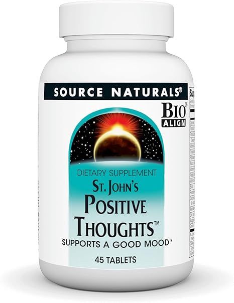 Source Naturals , St. John's Positive Thoughts Source Naturals , St. John's Positive Thoughts