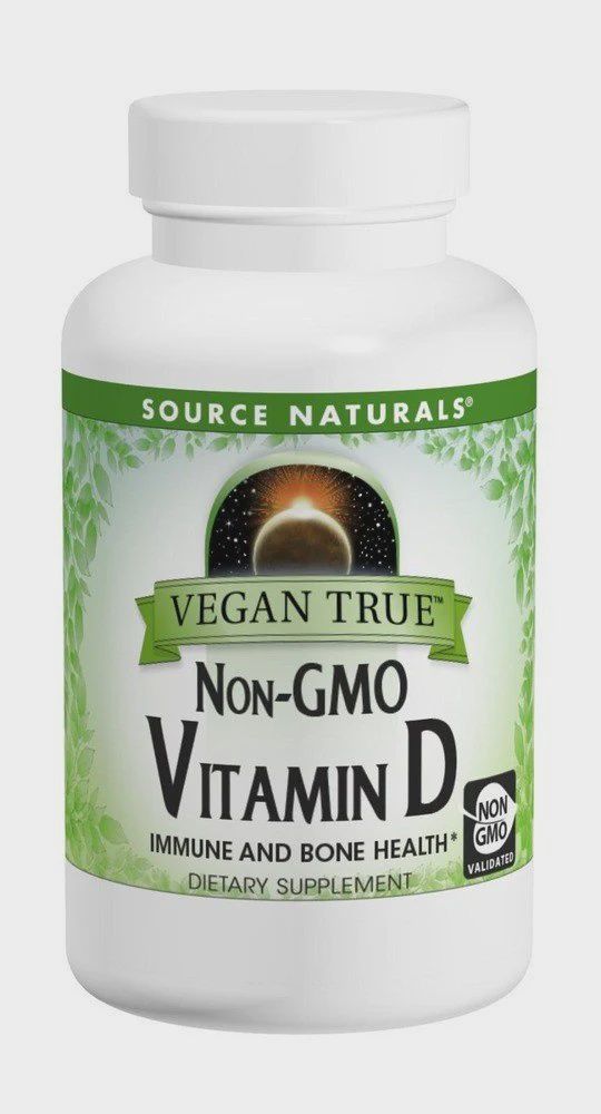 Source Naturals , Vegan True Non-Gmo D 2,000 Iu