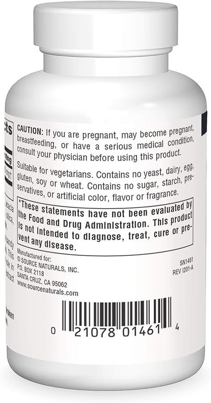 Source Naturals, Tribulus Extract 750Mg