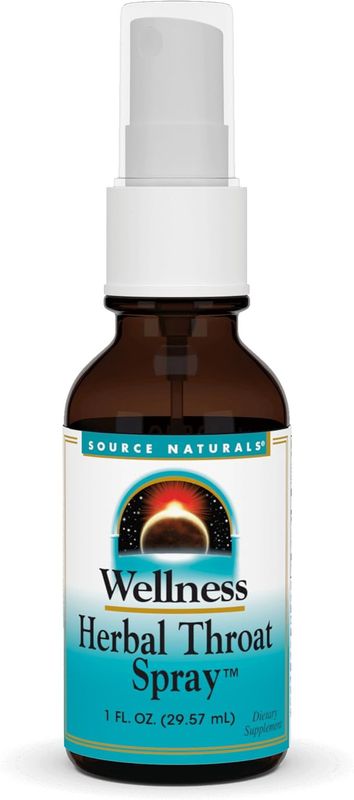 Source Naturals , Wellness Herbal Throat Spray - For Immune System Support - 1 Fl Oz