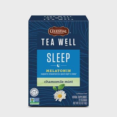 TEAWELL , TeaWell Sleep Melatonin Chamomile Mint, 12 tea bags