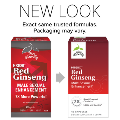 Terry Naturally , Hrg80 Red Ginseng Male Sexual Enhancement