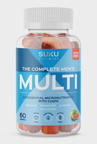 Suku , Suku Men's Complete Multivitamin, 60 Gummies Suku , Suku Men's Complete Multivitamin, 60 Gummies