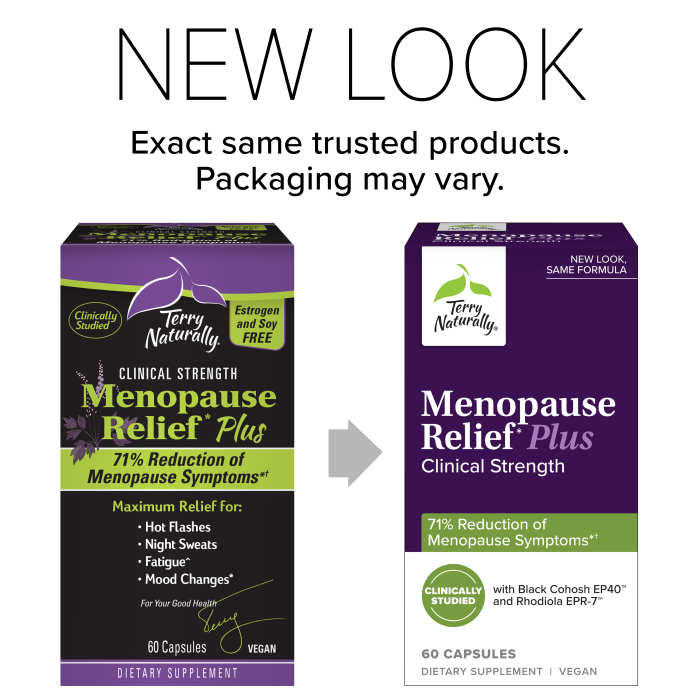 Terry Naturally , Menopause Relief* Plus