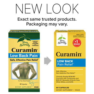 Terry Naturally , Curamin Low Back Pain Relief