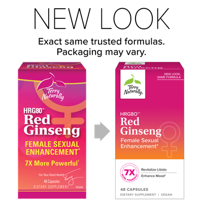 Terry Naturally , Hrg80 Red Ginseng Female Sexual Enhancement
