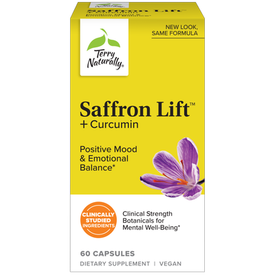 Terry Naturally , Saffron Lift + Curcumin