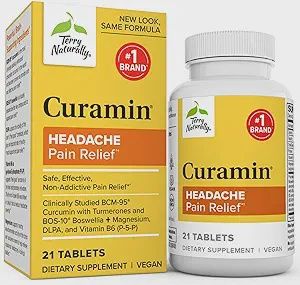 Terry Naturally , Terry Naturally Curamin Headache - 21 Tablets Terry Naturally , Terry Naturally Curamin Headache - 21 Tablets