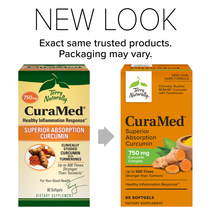 Terry Naturally , Curamed 750 Mg