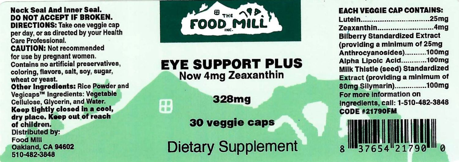 The Food Mill, Eye Support Plus