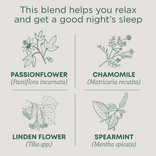 TRADITIONAL MEDICINALS , Nighty Night Tea Original with Passionflower