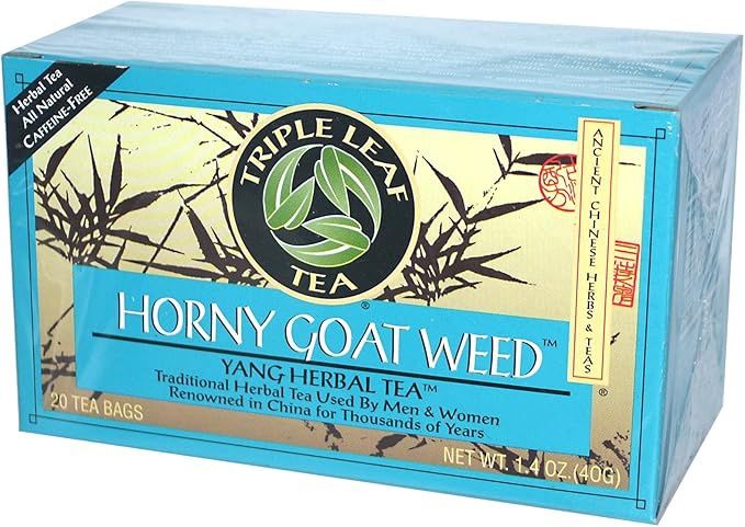 TRIPLE LEAF TEA , Horny Goat Weed Tea