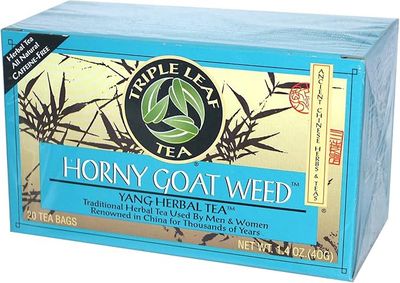 TRIPLE LEAF TEA , Horny Goat Weed Tea