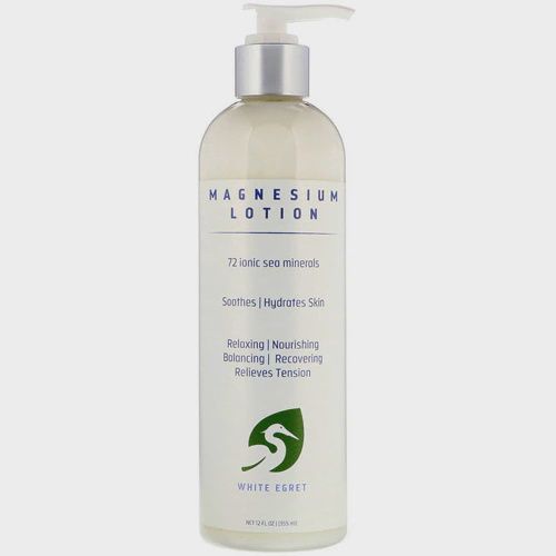 White Egret Personal Care , Magnesium Lotion 12Oz