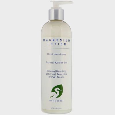 White Egret Personal Care , Magnesium Lotion 12Oz