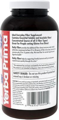 Yerba Prima , Daily Fiber Formula