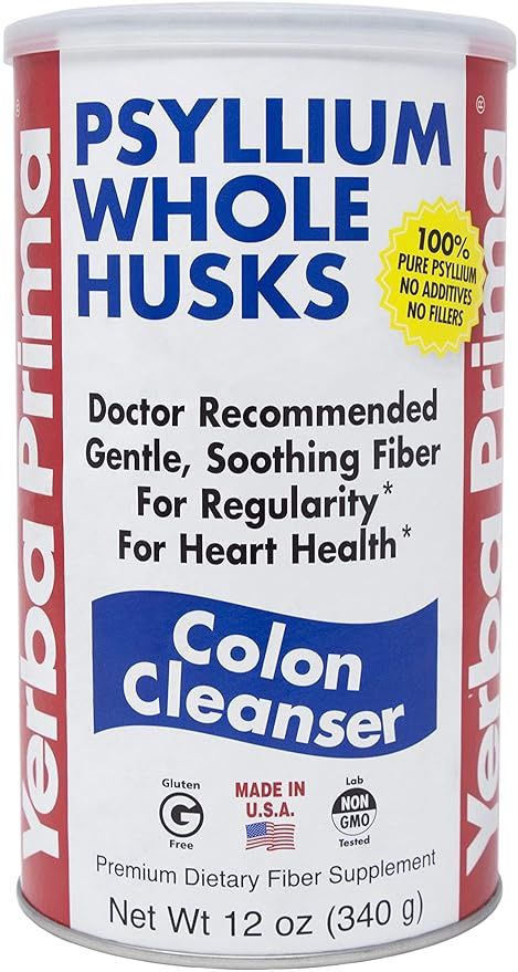 Yerba Prima , Psyllium Whole Husks, Colon Cleanser