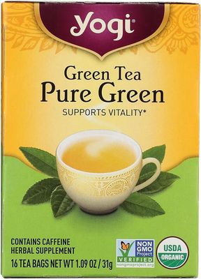YOGI TEA , Green Tea Pure Green YOGI TEA , Green Tea Pure Green