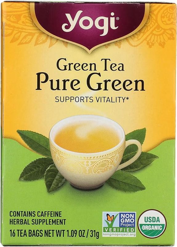 YOGI TEA , Green Tea Pure Green YOGI TEA , Green Tea Pure Green