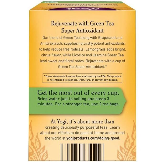 YOGI TEA , Green Tea Super Antioxidant