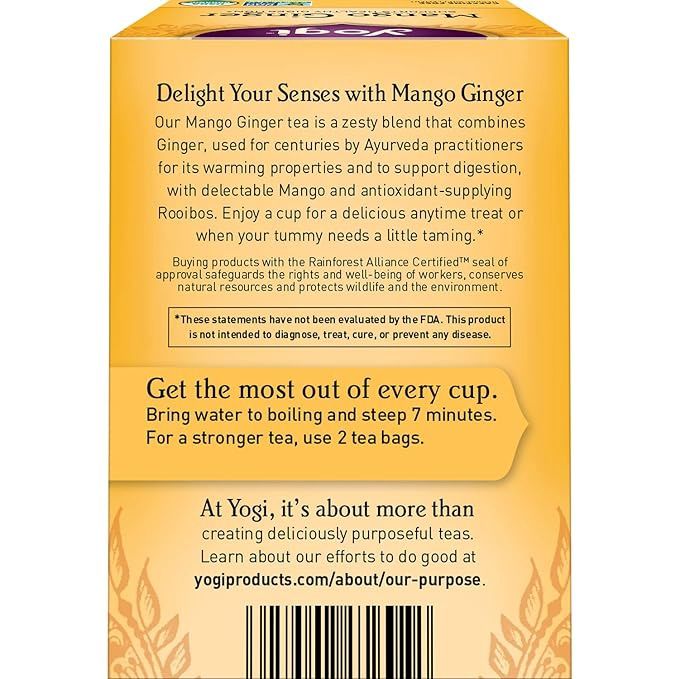 YOGI TEA , Mango Ginger