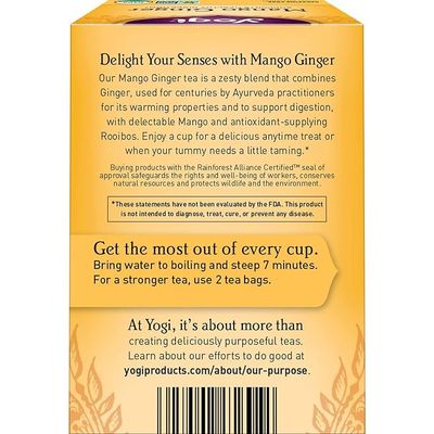YOGI TEA , Mango Ginger