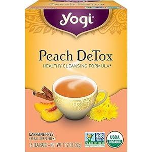 YOGI TEA , Peach DeTox