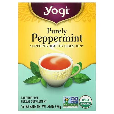 YOGI TEA , Purely Peppermint