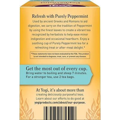 YOGI TEA , Purely Peppermint