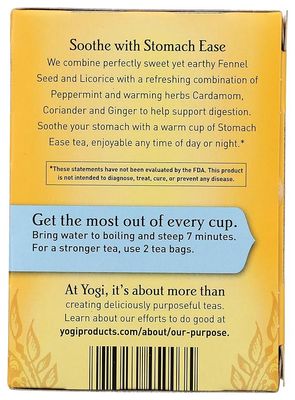 YOGI TEA , Stomach Ease
