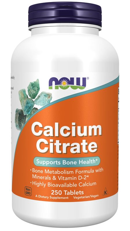 Now Supplements , Calcium Citrate - 250 Tablets Now Supplements , Calcium Citrate - 250 Tablets