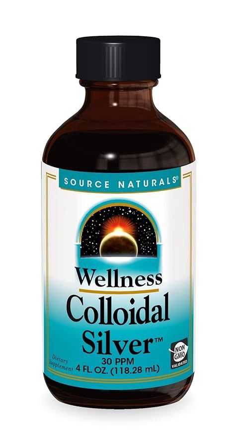 Source Naturals , Wellness Colloidal Silver 30Ppm 4oz