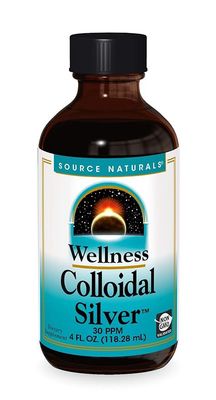 Source Naturals , Wellness Colloidal Silver 30Ppm 4Oz