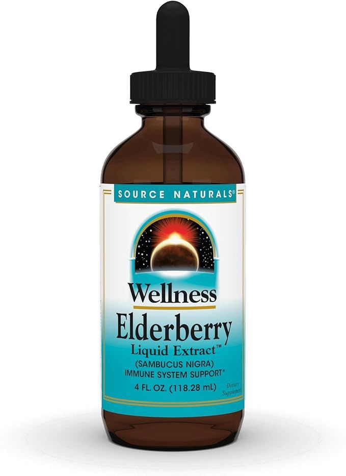 Source Naturals , Wellness Elderberry Liq Ext 4Oz