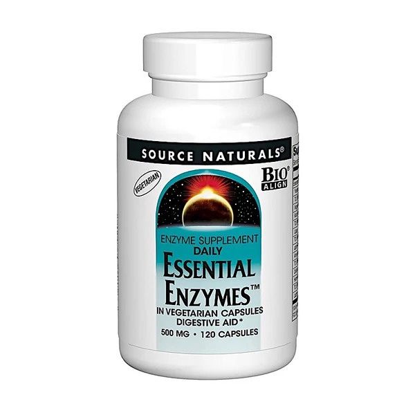 Source Naturals, Essential Enzymes 500MG VCAP 120