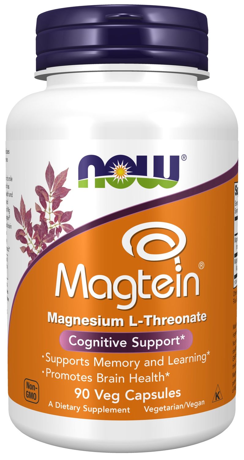 Now Supplements , Magtein - 90 Veg Capsules
